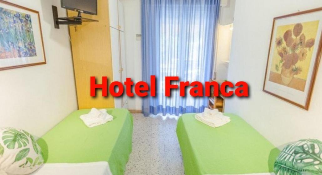 Hotel Franca Misano Adriatico Exterior foto